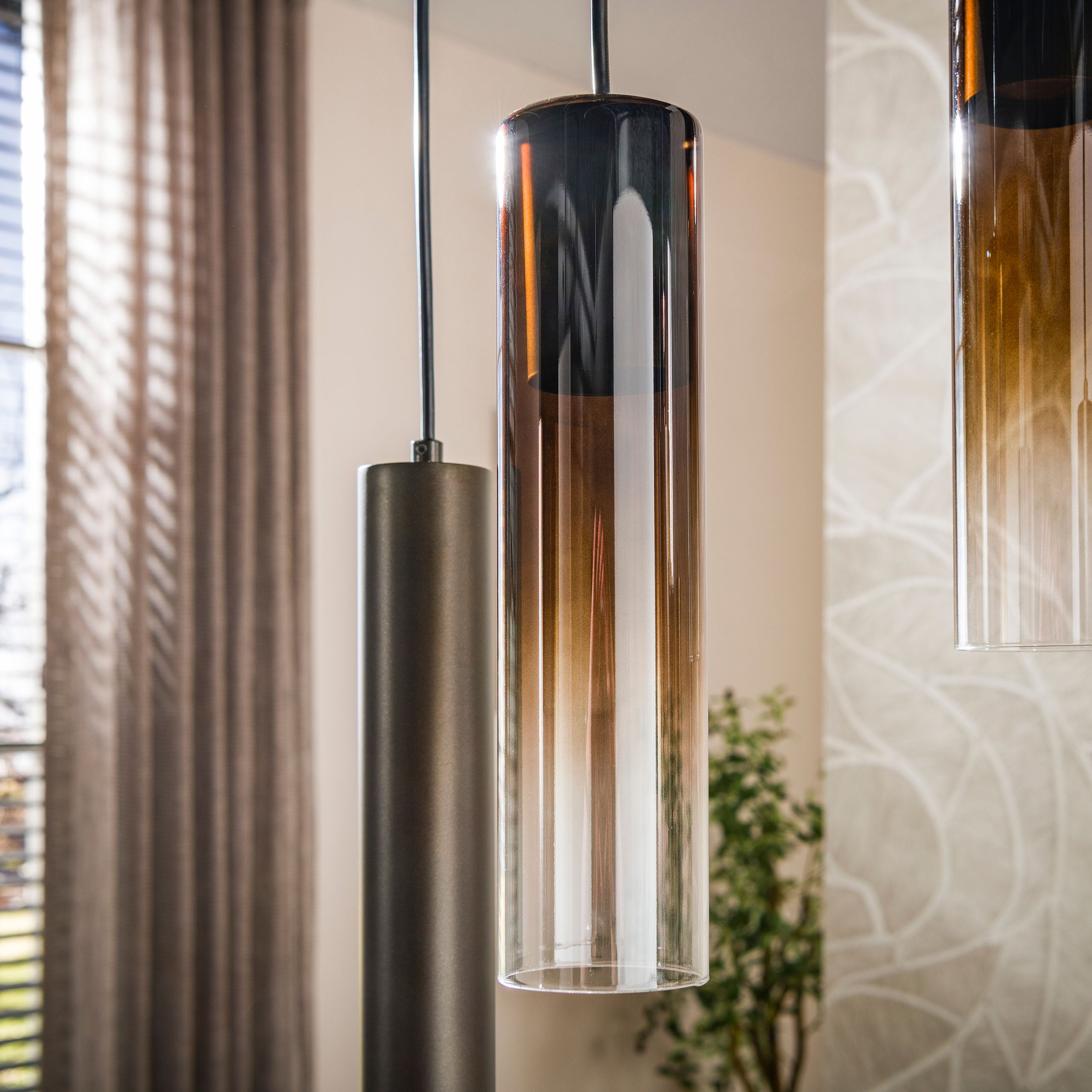 Hanglamp Isola 9-lichts Brons Met Spots Meubelista Detailfoto