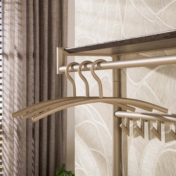 Kapstokhanger Beige - Metaal - Set van 6