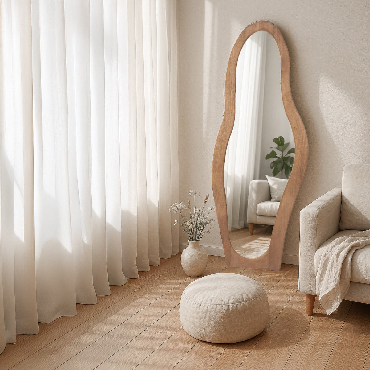 Organische Spiegel Josje 200 cm Meubelista