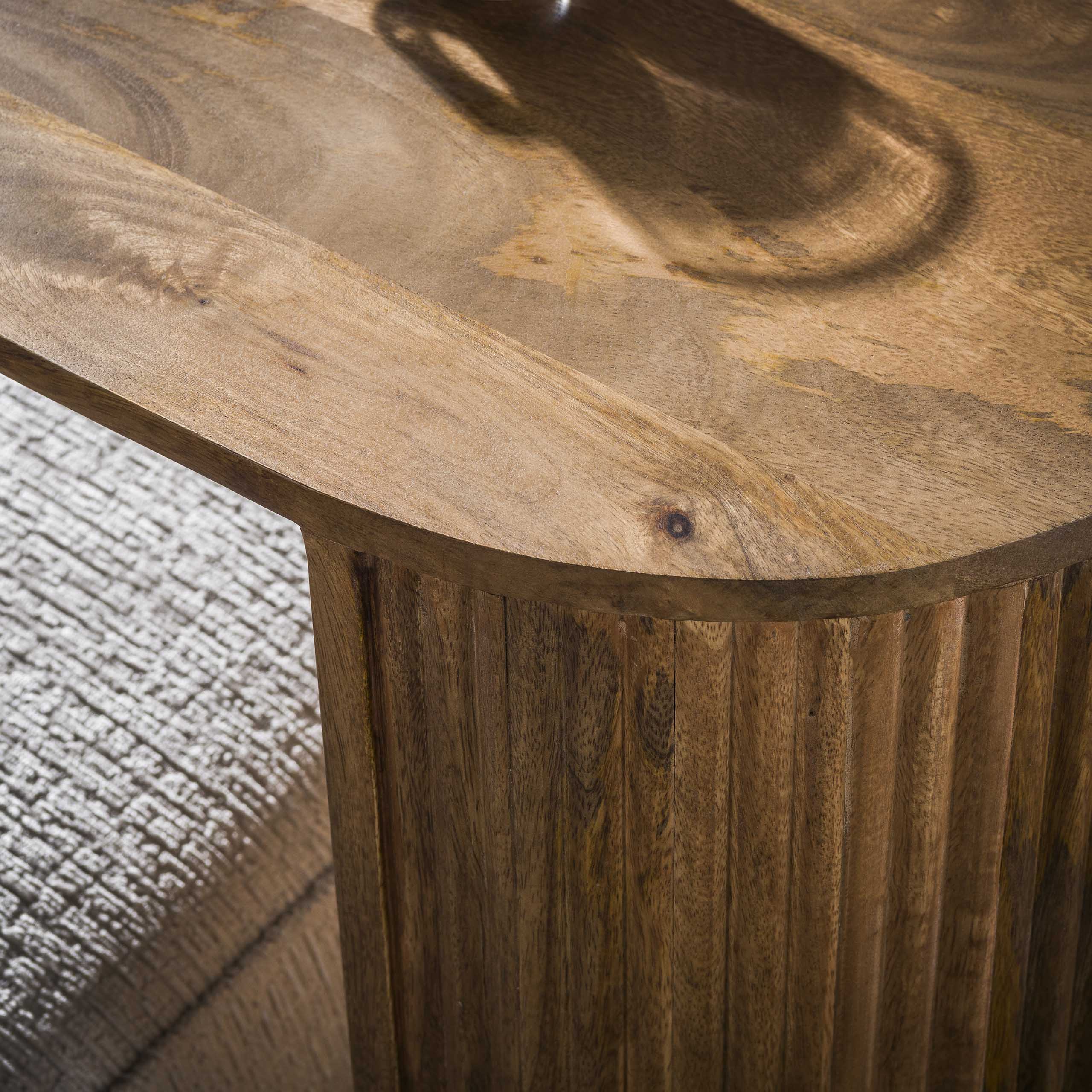 Overzettafel Rivano Mangohout Meubelista Detailfoto