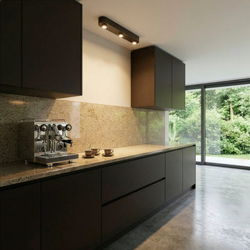 Plafondspot Gusto - 3-lichts - Brons - Metaal - 75 cm