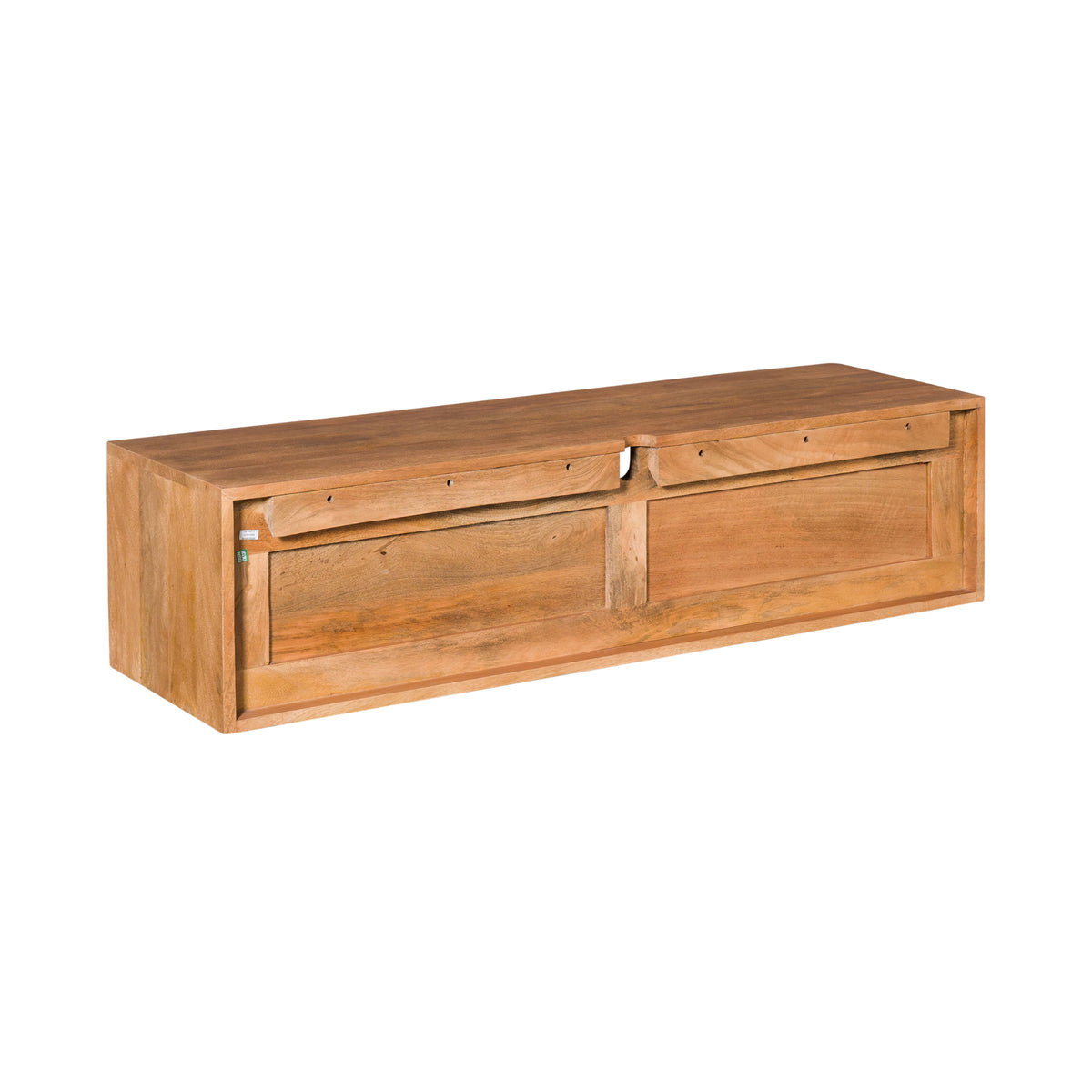 Zwevend TV-meubel Nivara - Naturel - 120 cm