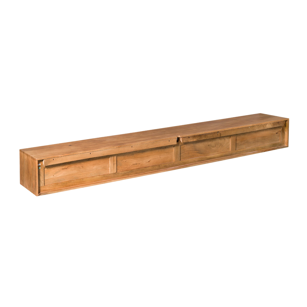Zwevend TV-meubel Nivara - Naturel - 280 cm