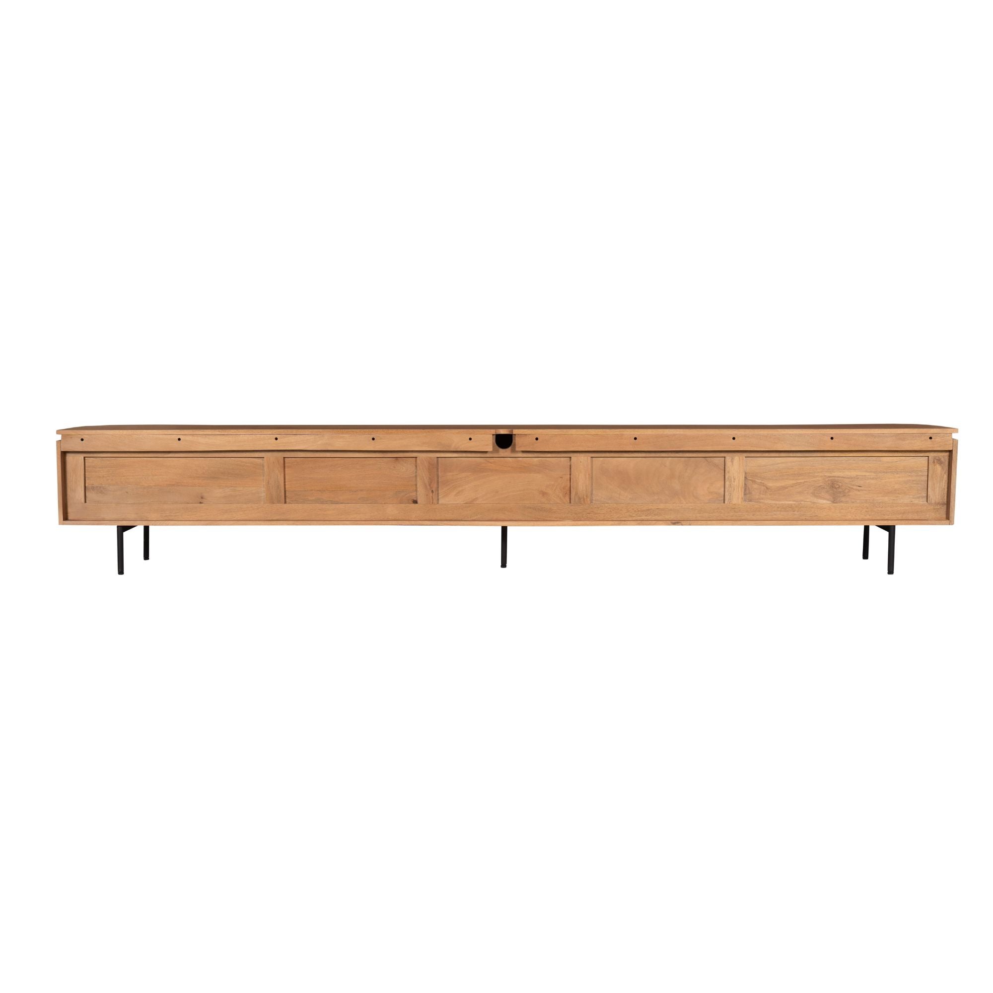 Zwevend TV-meubel Bloom - Naturel - 280 cm