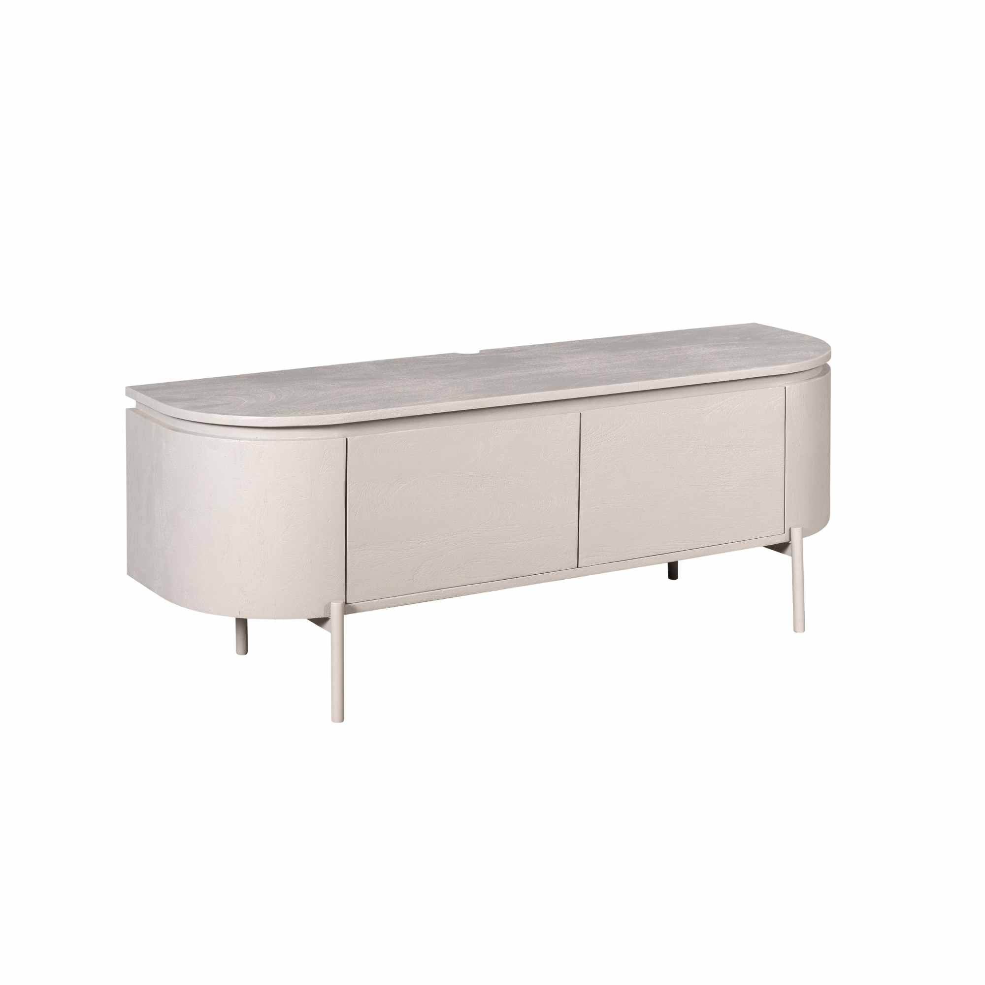 Zwevend TV-meubel Bloom - Stone - 120 cm