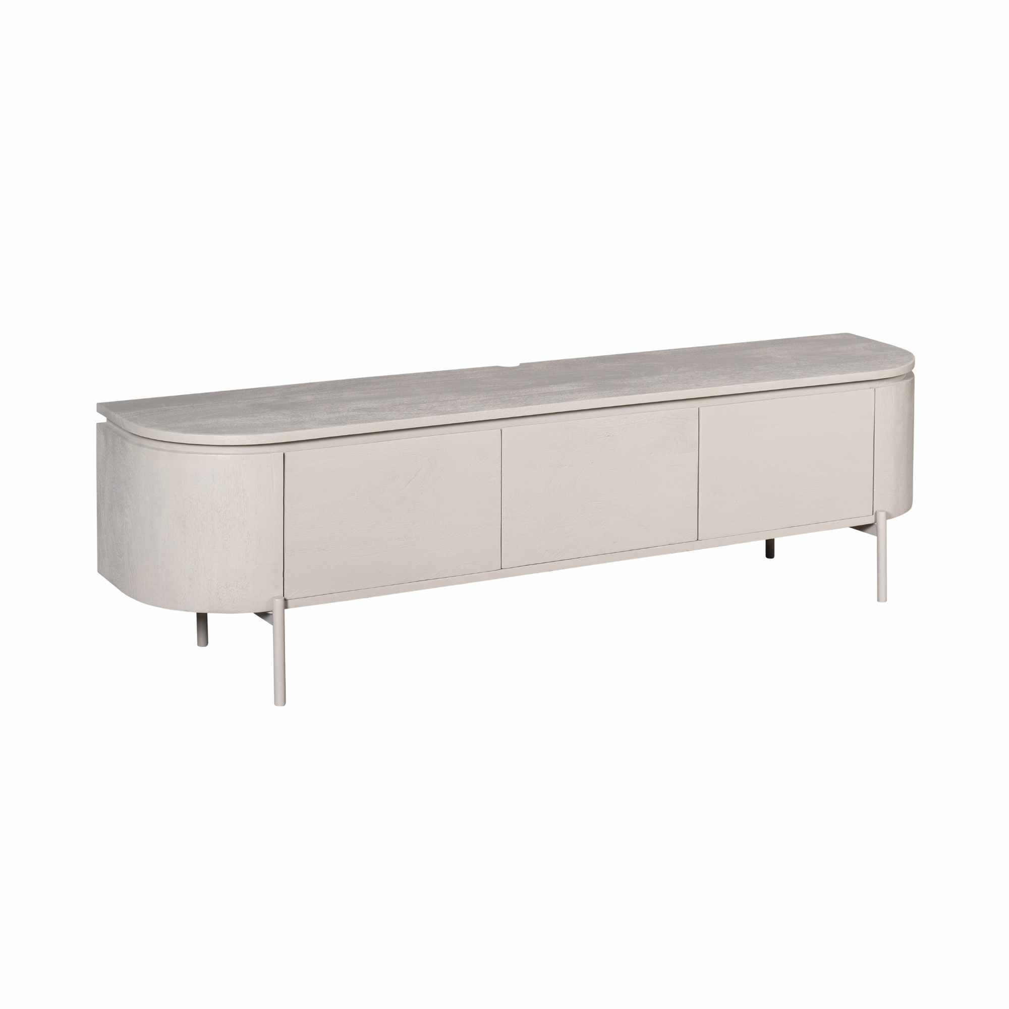Zwevend TV-meubel Bloom - Stone - 160 cm