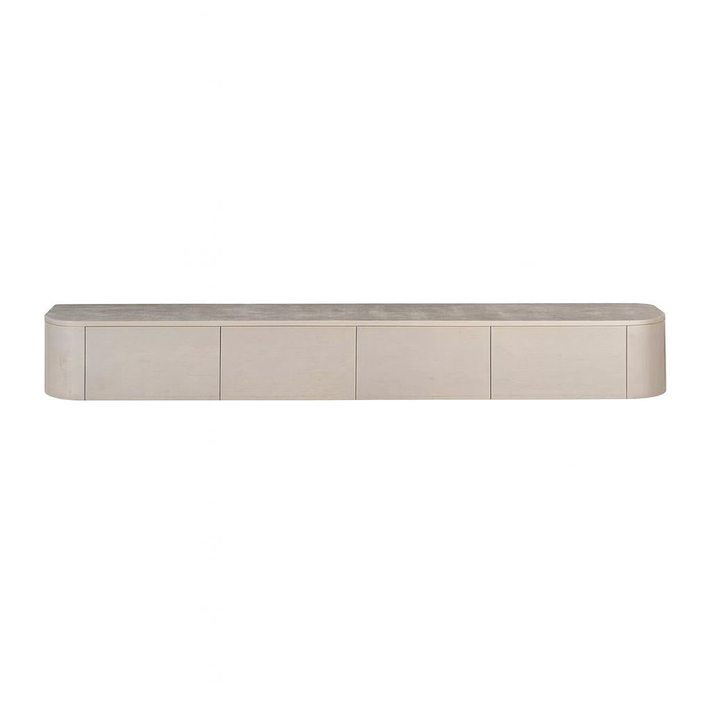 Zwevend TV-meubel Bloom - Stone - 200 cm
