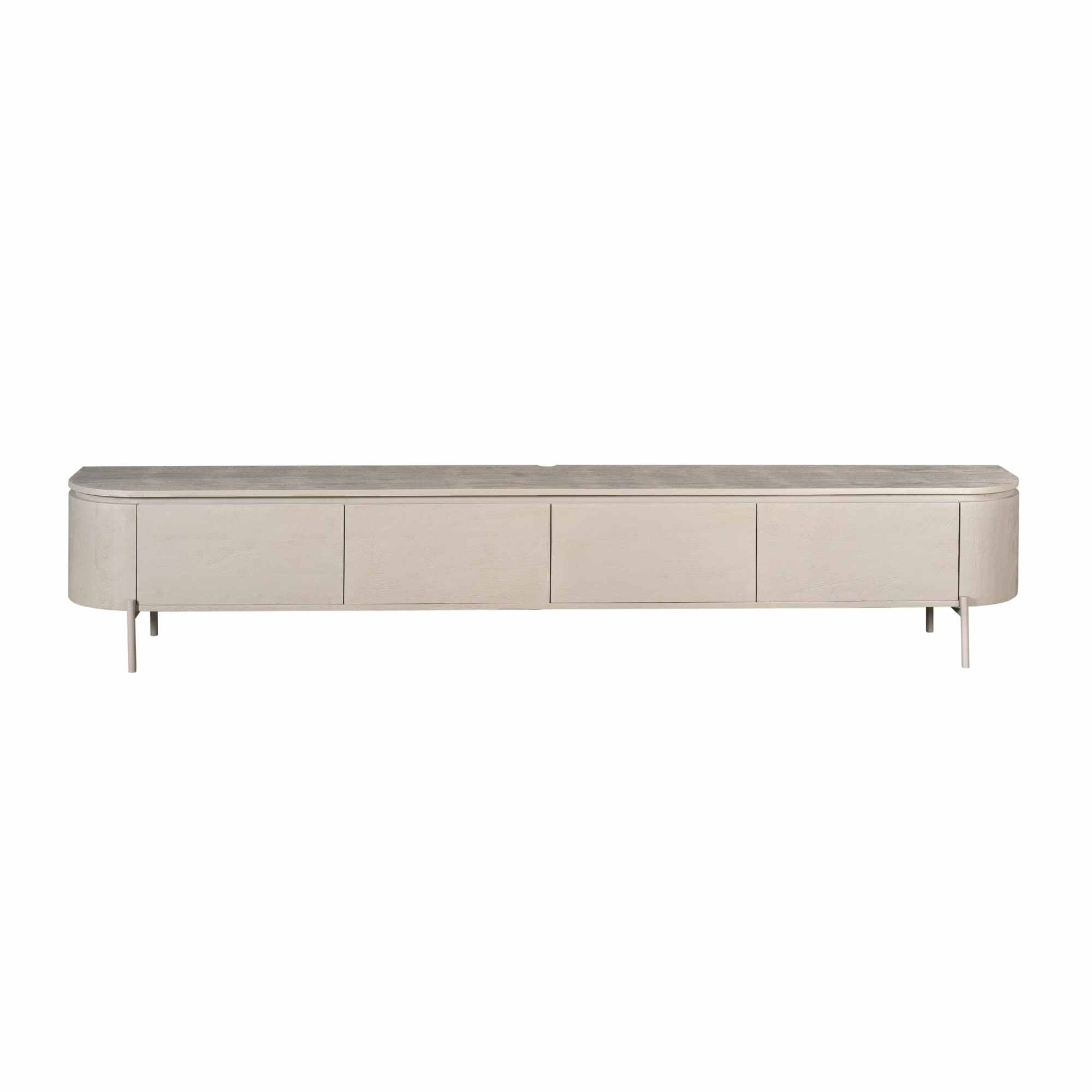 Zwevend TV-meubel Bloom - Stone - 200 cm
