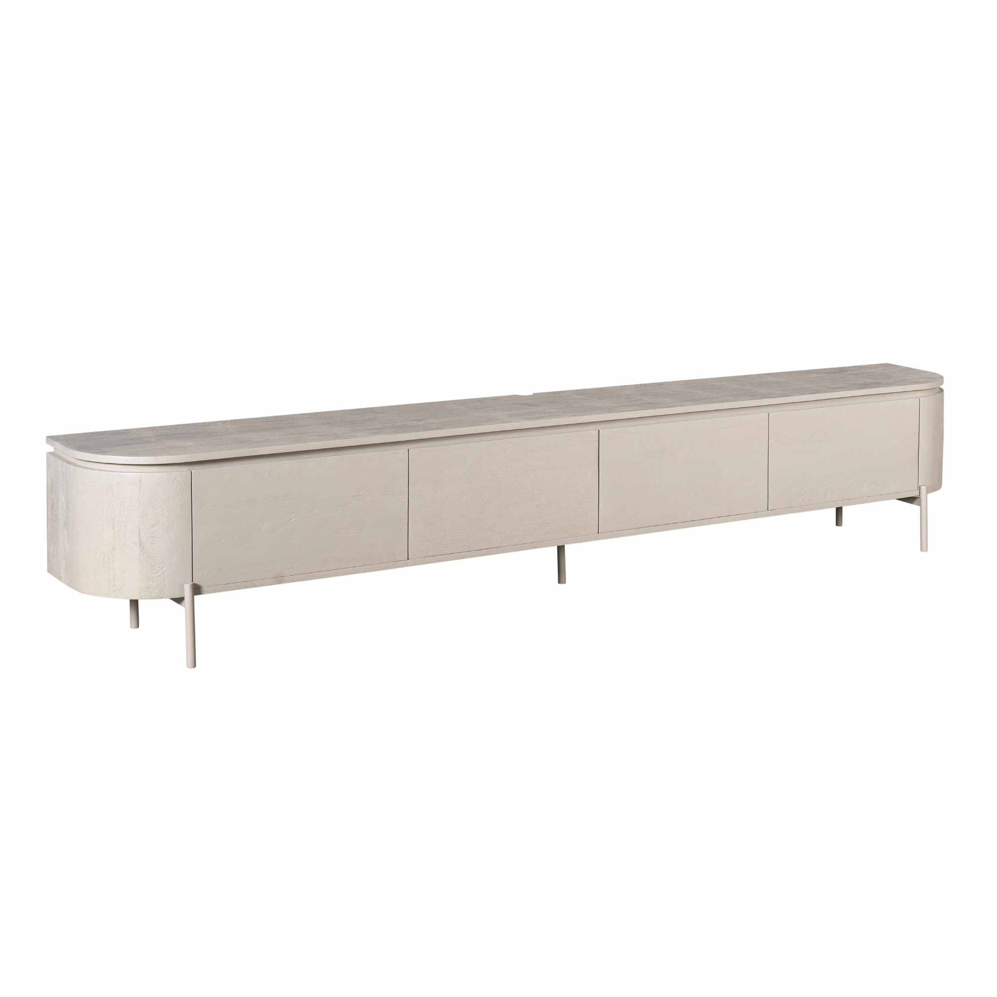 Zwevend TV-meubel Bloom - Stone - 240 cm