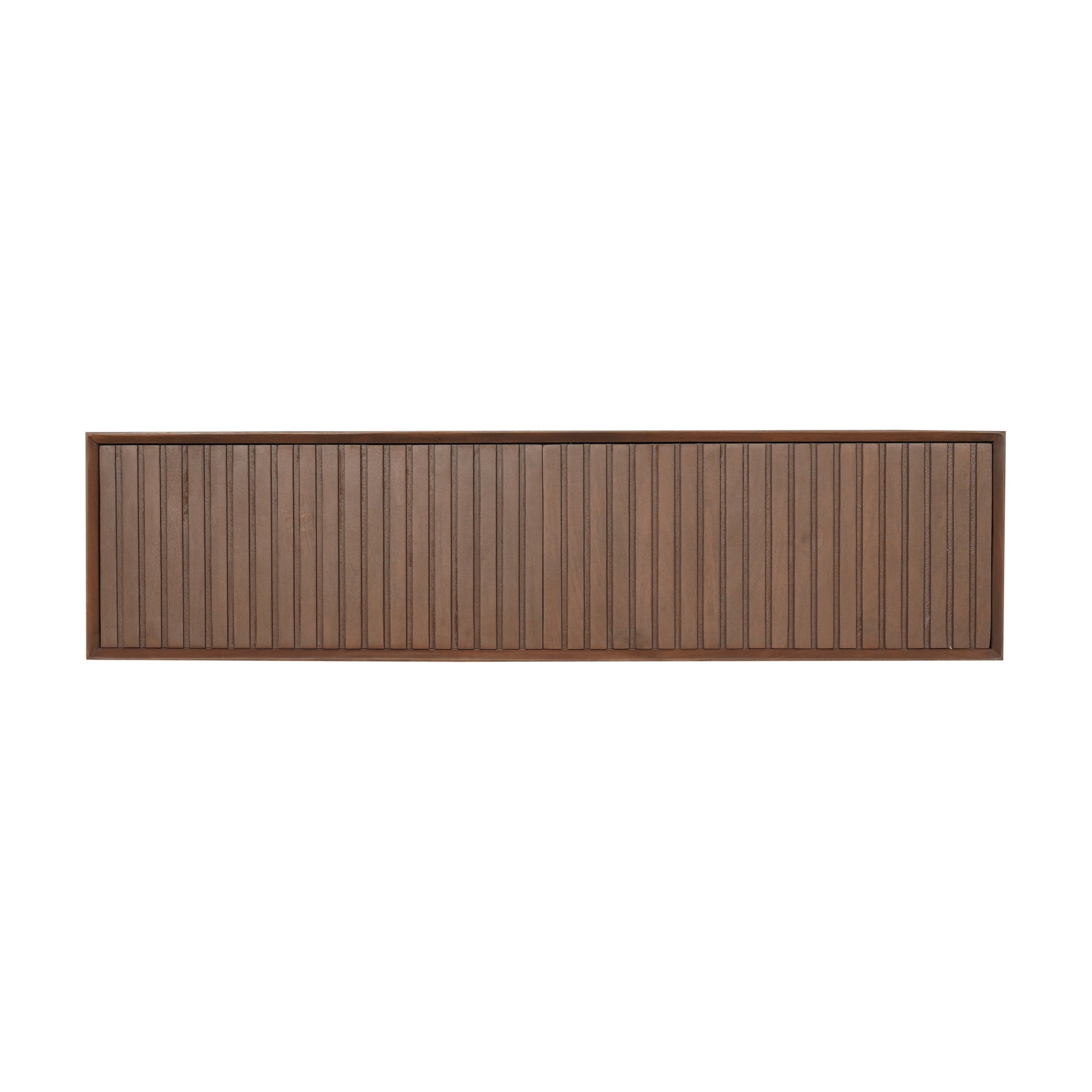 Zwevend TV-meubel Lunelle - Beige - 120 cm