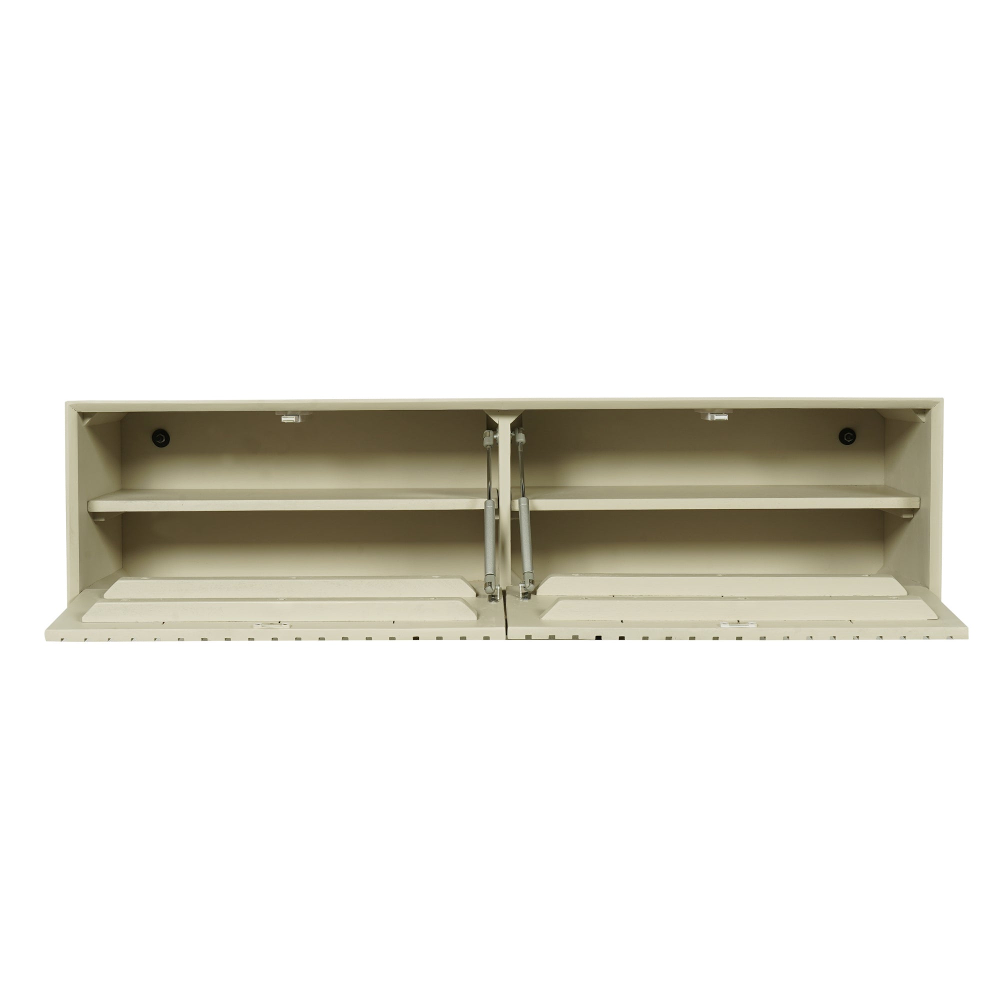 Zwevend TV-meubel Lunelle - Beige - 120 cm