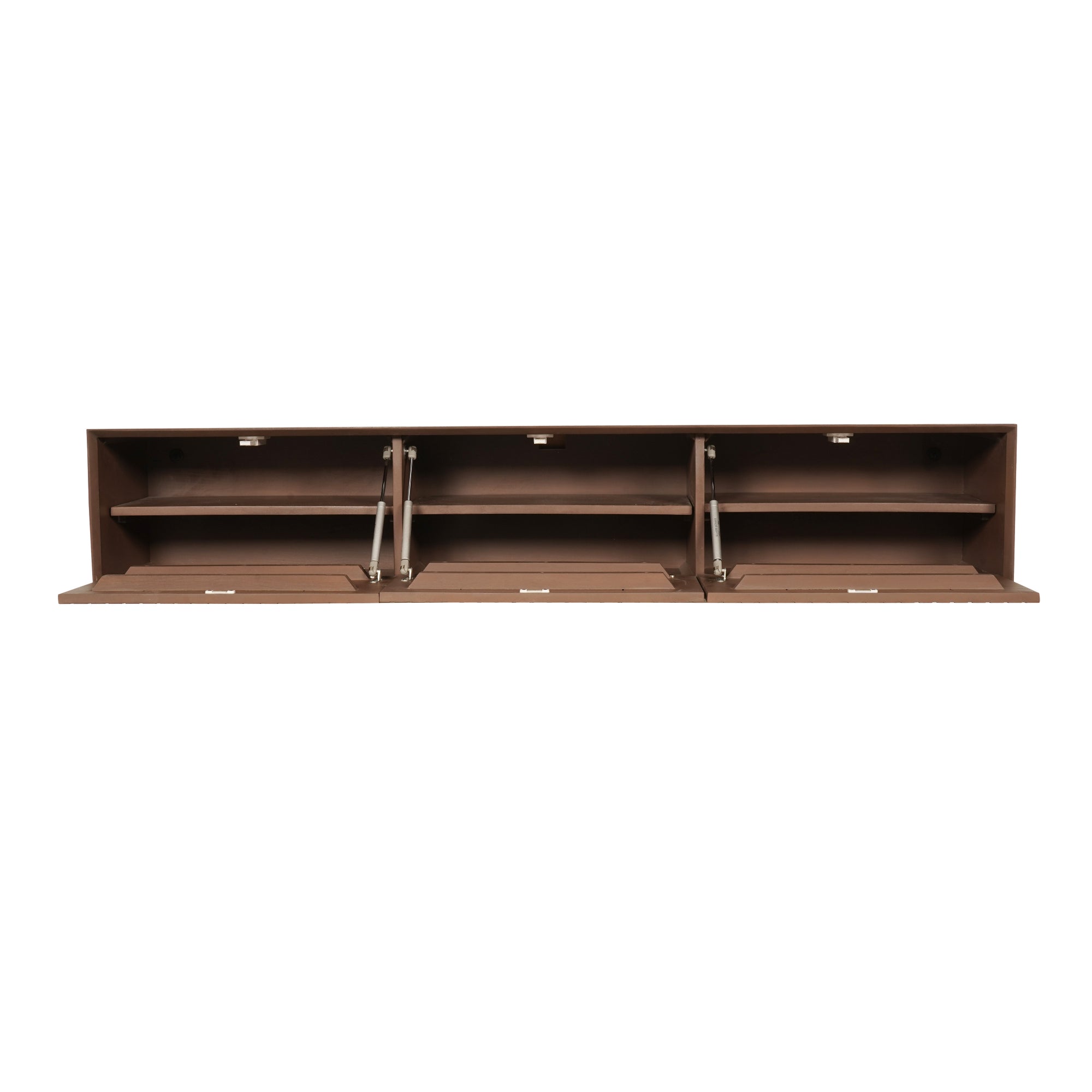 Zwevend TV-meubel Lunelle - Beige - 120 cm