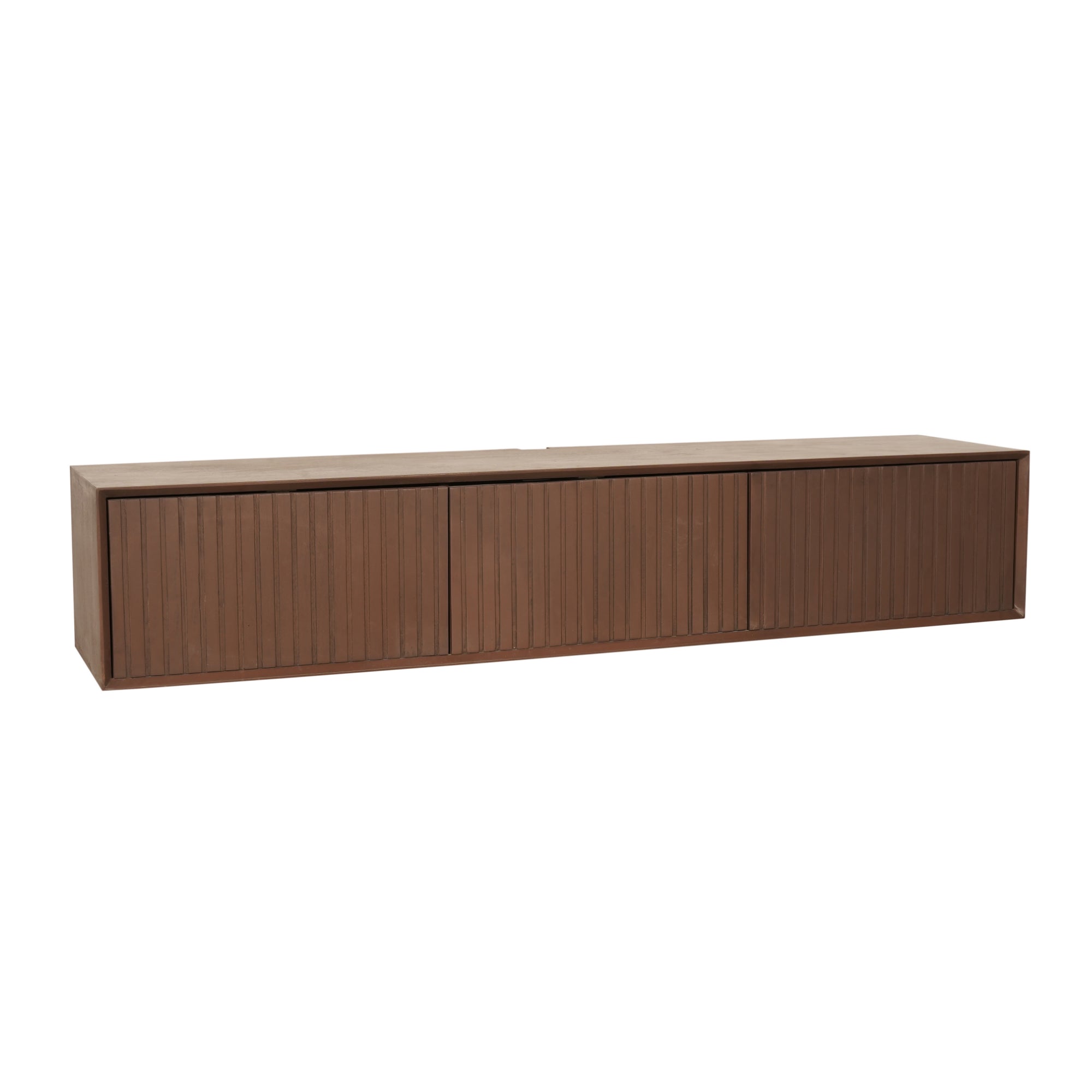 Zwevend TV-meubel Lunelle - Beige - 120 cm