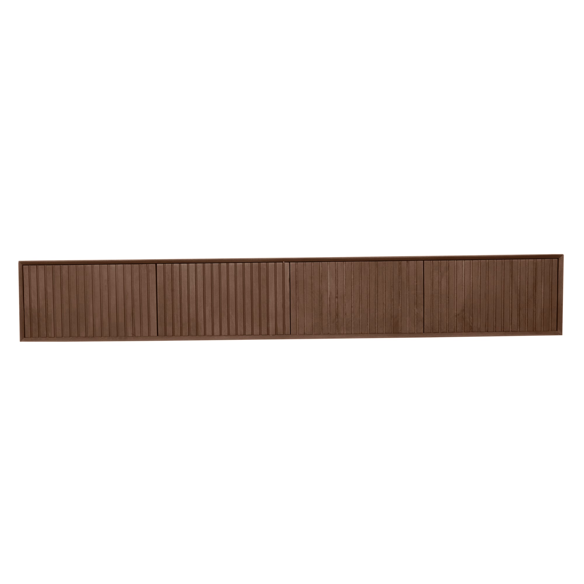 Zwevend TV-meubel Lunelle - Beige - 120 cm