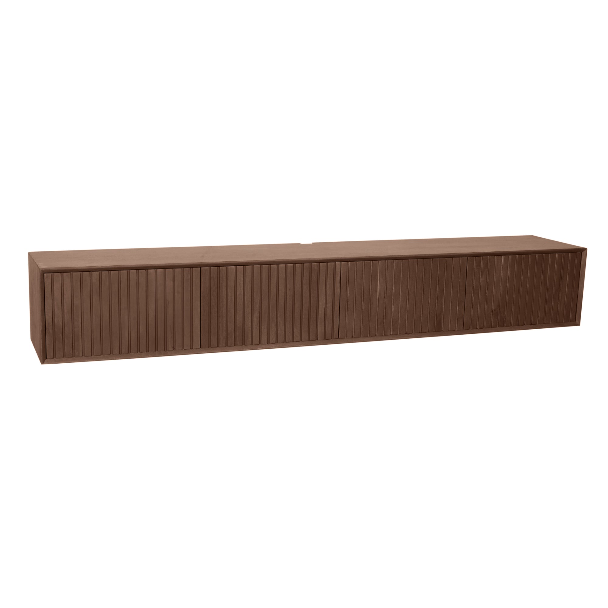 Zwevend TV-meubel Lunelle - Beige - 120 cm