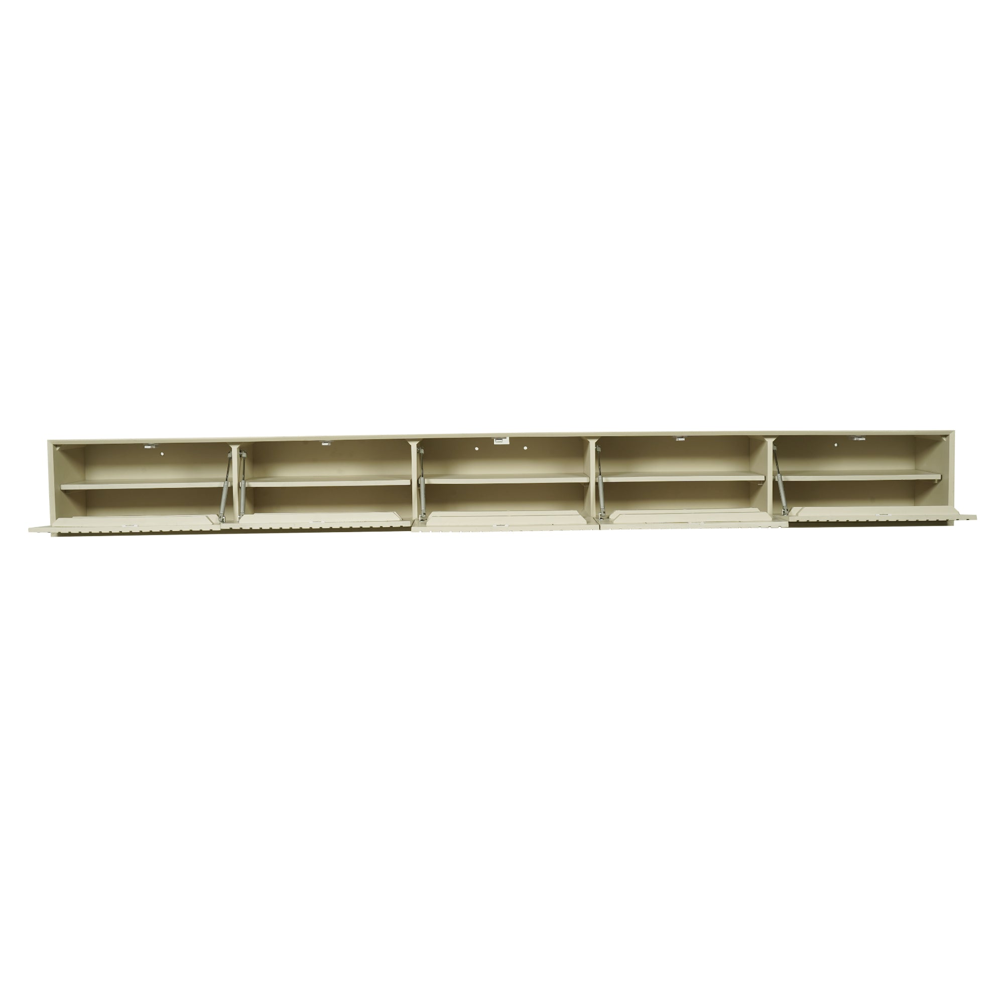 Zwevend TV-meubel Lunelle - Beige - 280 cm