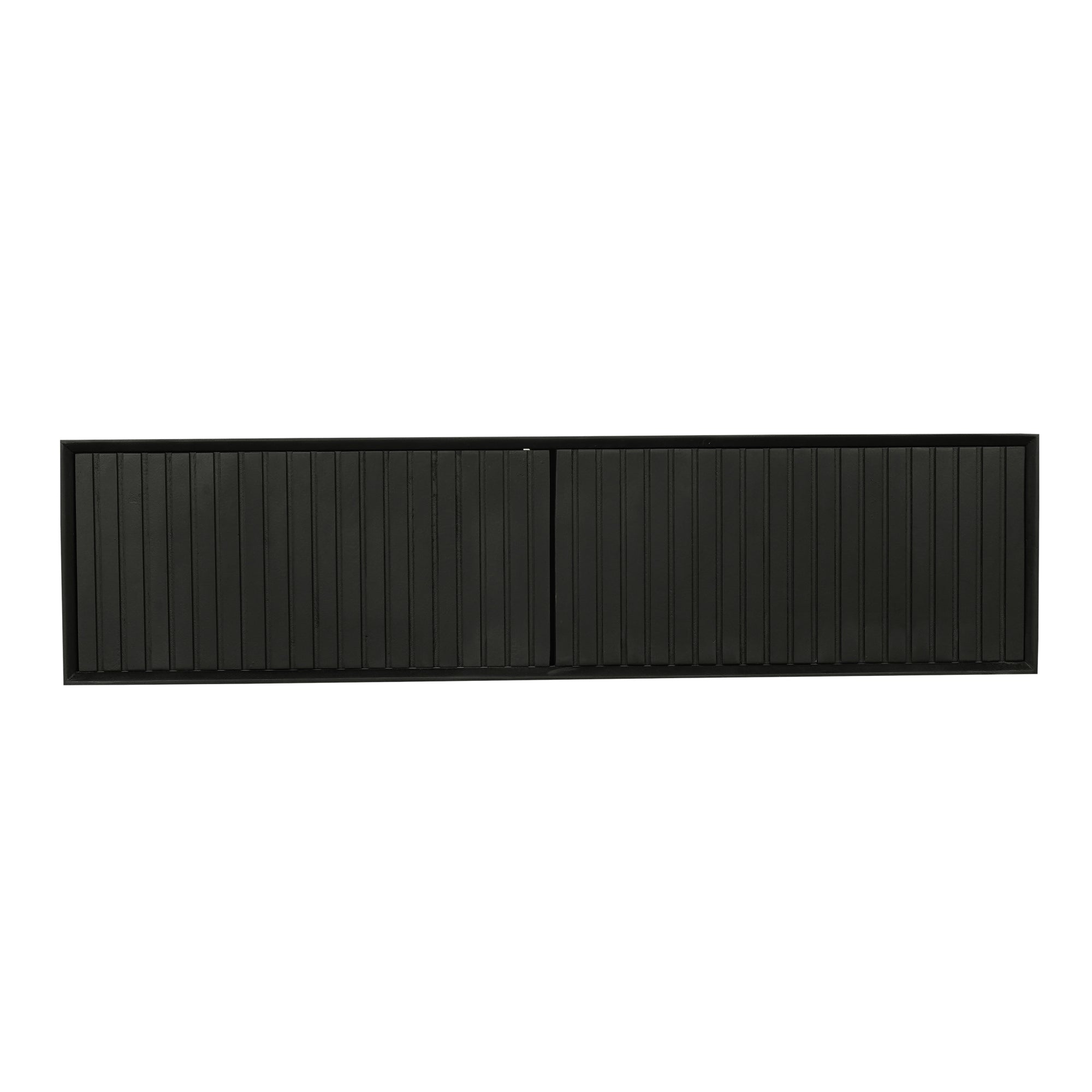 Zwevend TV-meubel Lunelle - Zwart - 120 cm