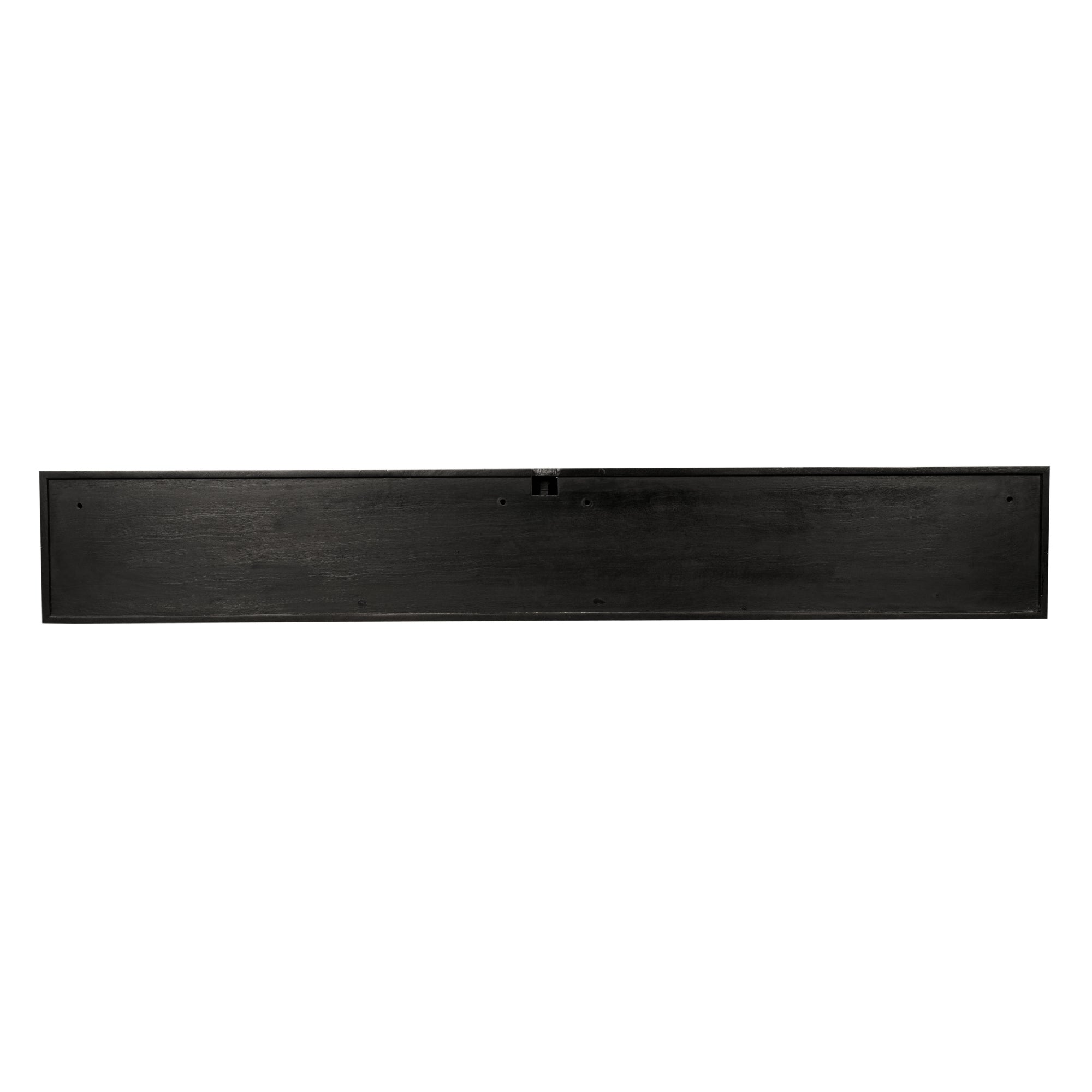 Zwevend TV-meubel Lunelle - Zwart - 200 cm