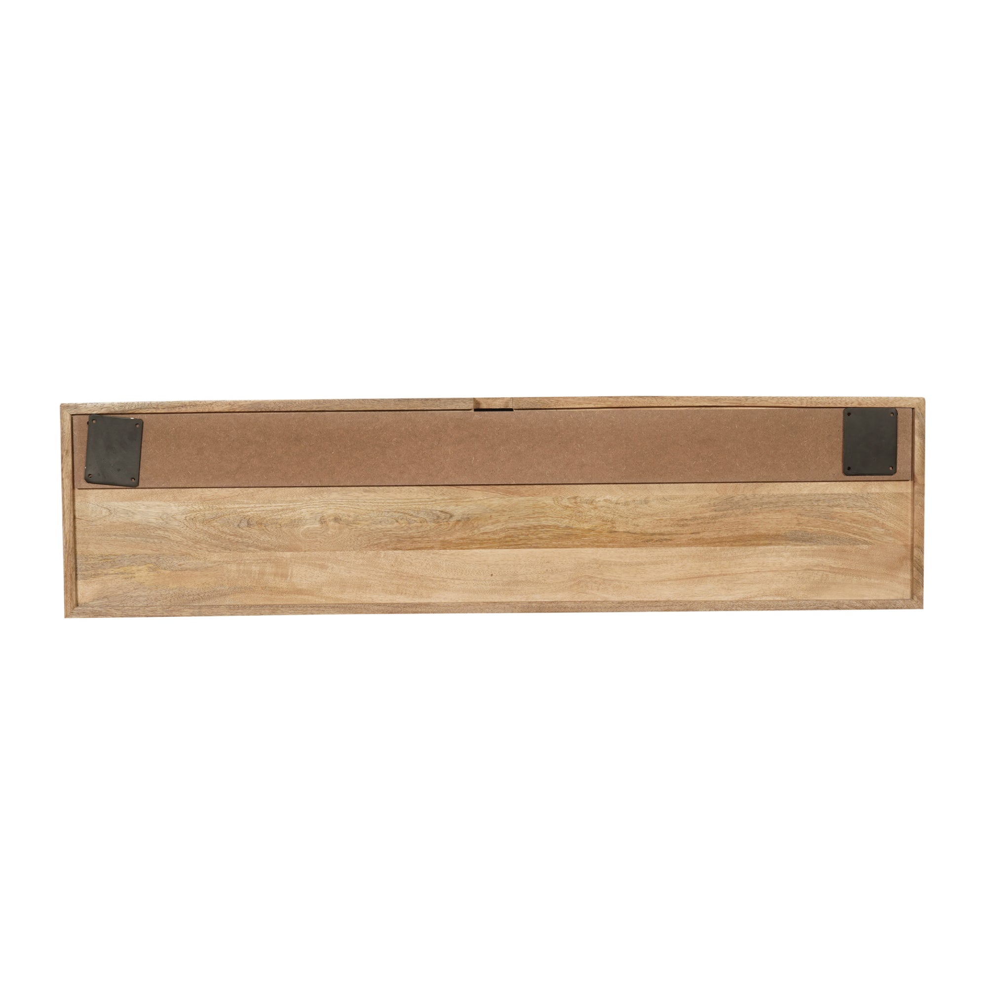 Zwevend TV-meubel Lunelle - Naturel - 120 cm