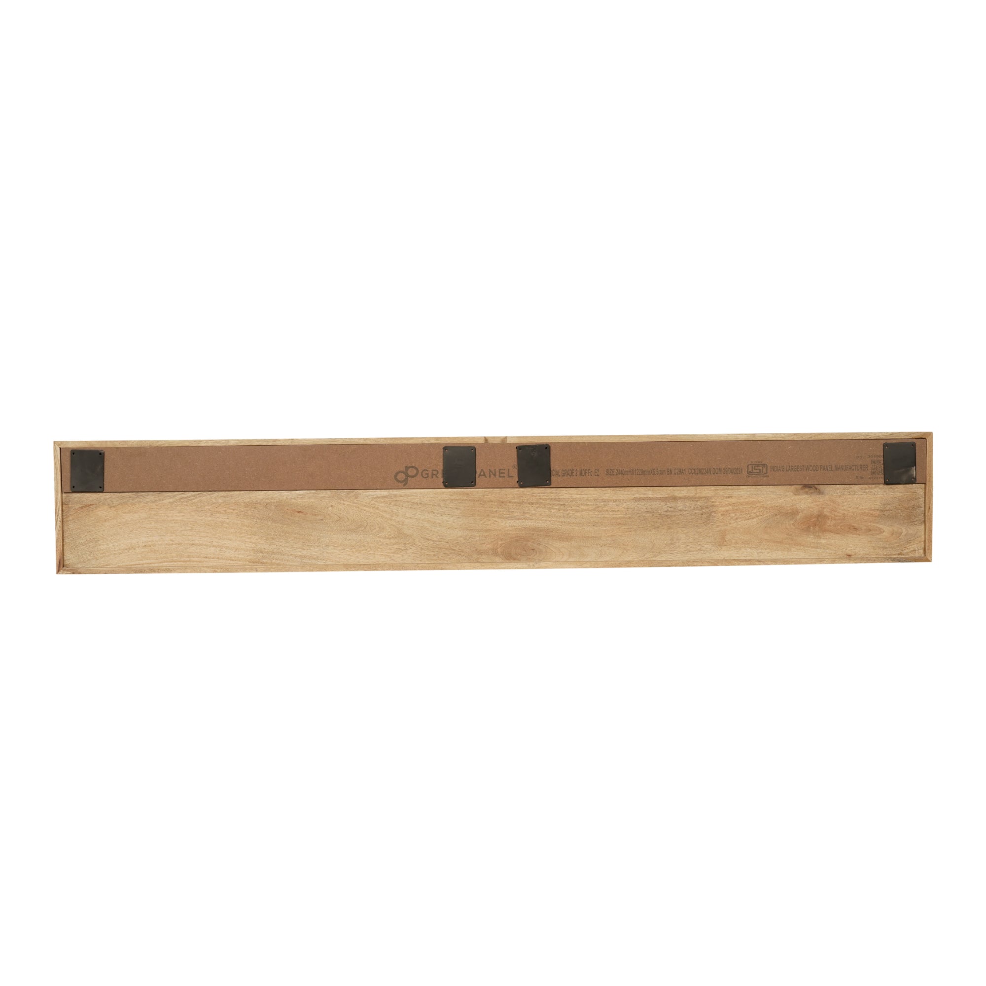 Zwevend TV-meubel Lunelle - Naturel - 200 cm
