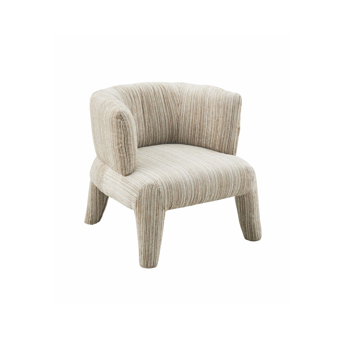 Fauteuil Tove - Naturel - Nori Stof