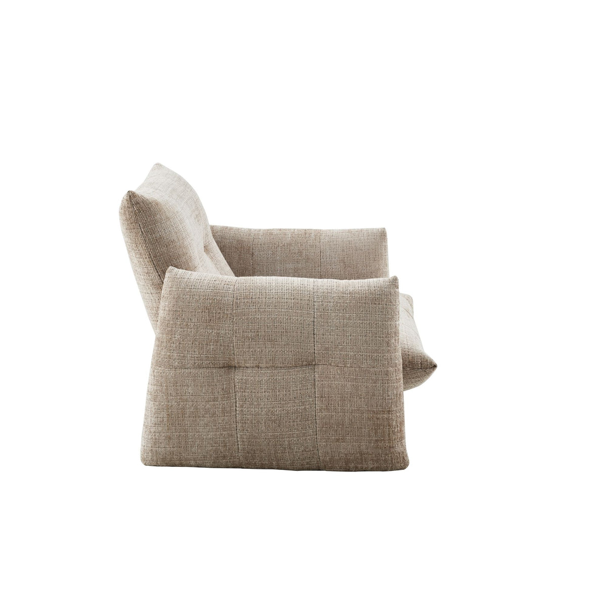 Fauteuil Milly - Beige - Canto stof