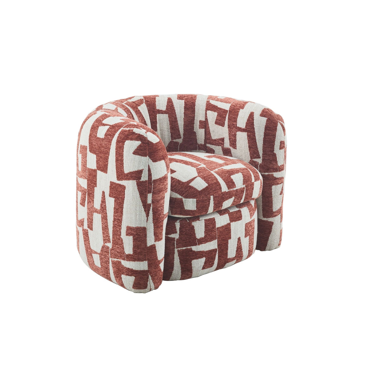 Fauteuil Isadee - Rood - Mosa Stof