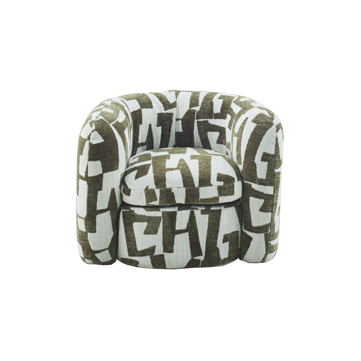 Fauteuil Isadee - Groen - Mosa Stof
