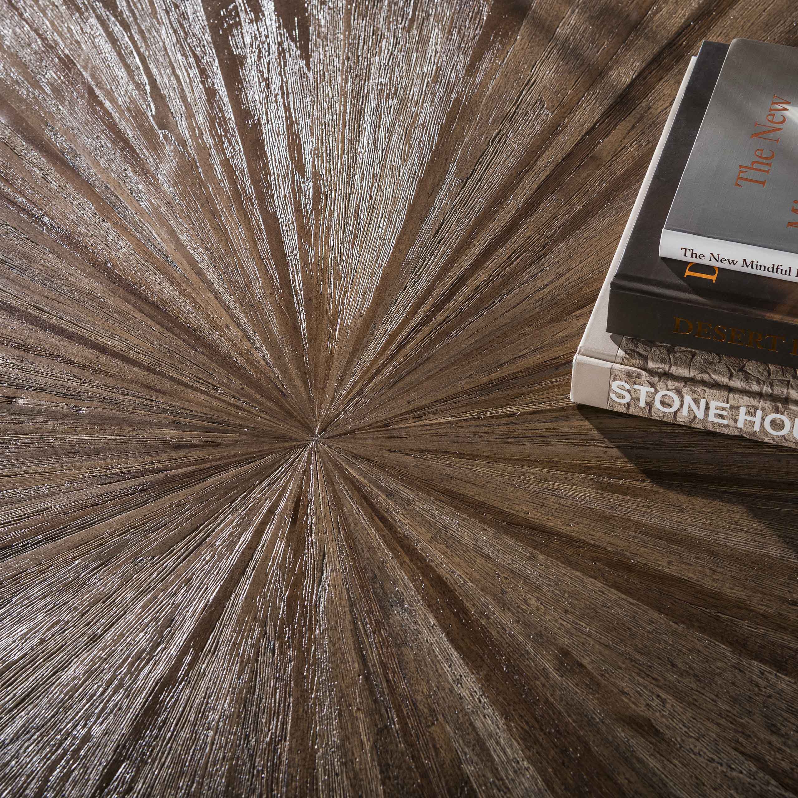 Salontafel Selune Organisch Teakhout Set van 2 Meubelista Detailfoto