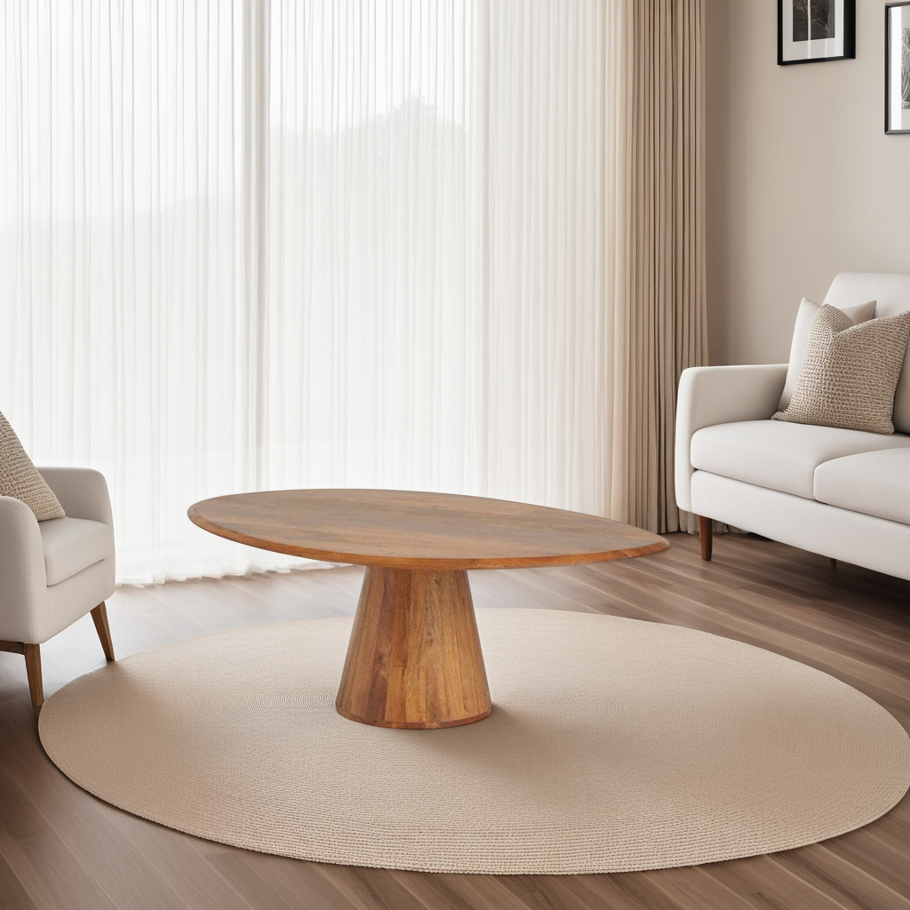 salontafel arvena organisch naturel bruin mangohout 120 cm meubelista lifestyle