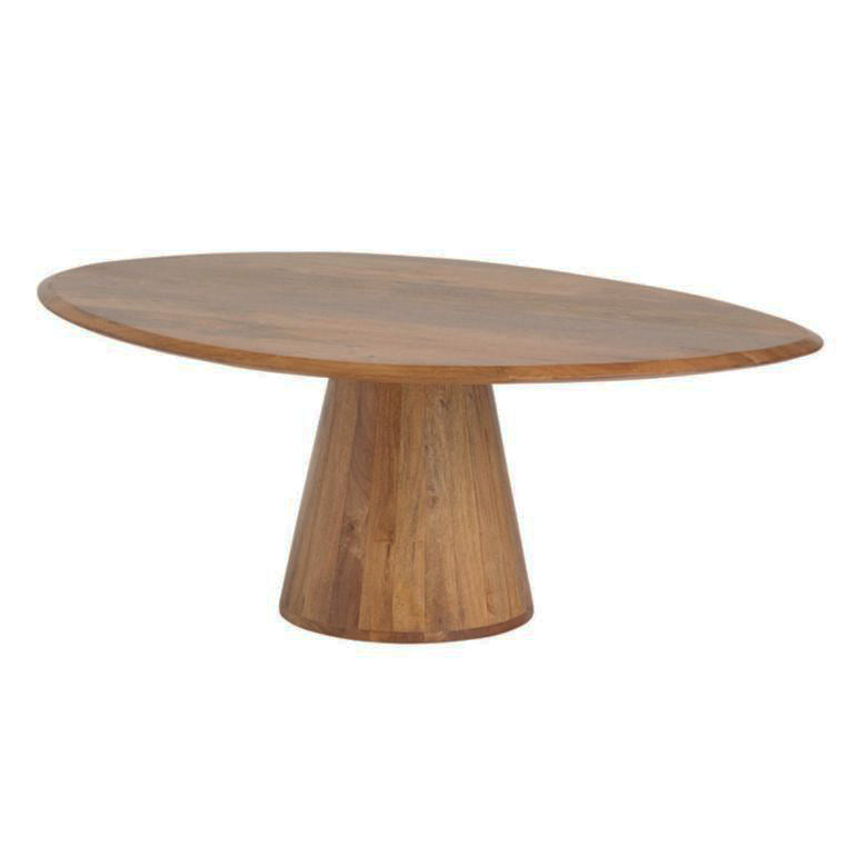 salontafel arvena organisch naturel bruin mangohout 120 cm meubelista main